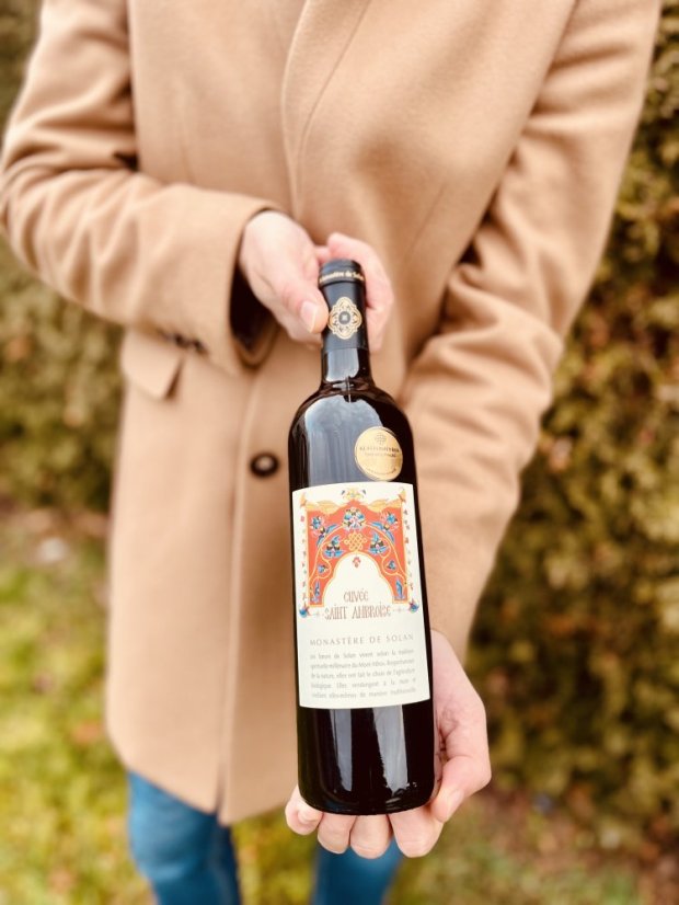 Monastère de Solan - Cuvée Saint Ambroise 2020, BIO víno - Balení: 4 lahve (výhodné balení)