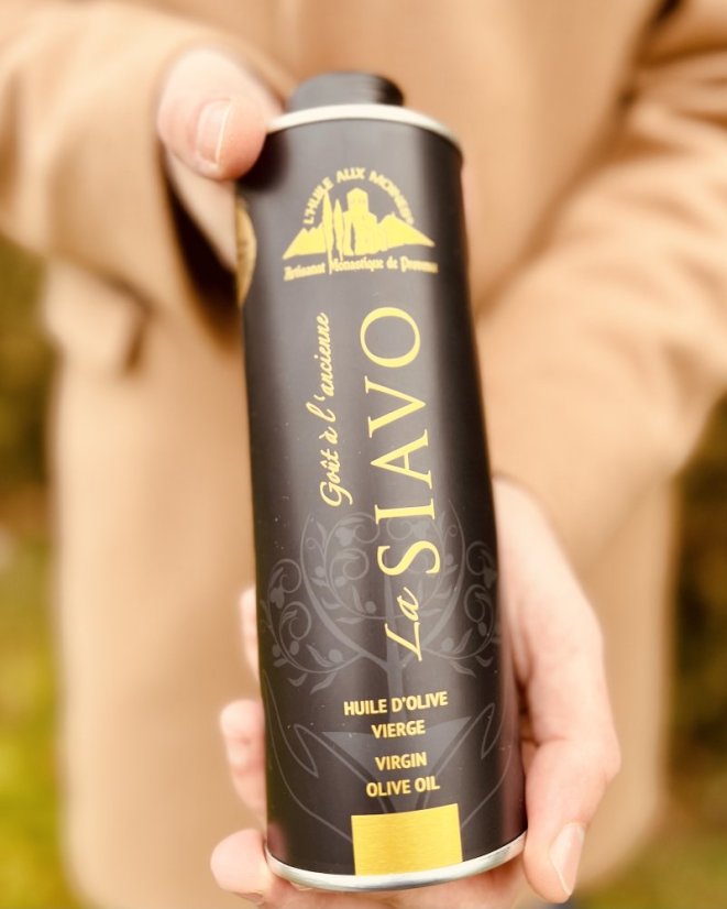 Panenský olej ze zralých fermentovaných oliv La Siavo 0,5l