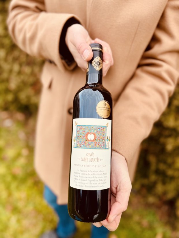 Monastère de Solan - Cuvée Saint Martin 2022, BIO víno - Balení: 4 lahve (výhodné balení)